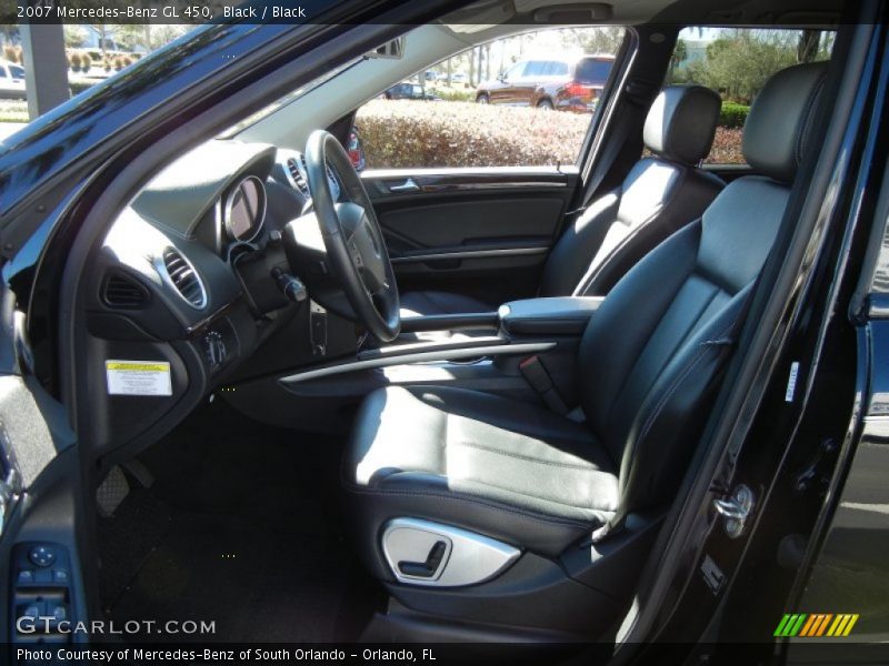 Black / Black 2007 Mercedes-Benz GL 450