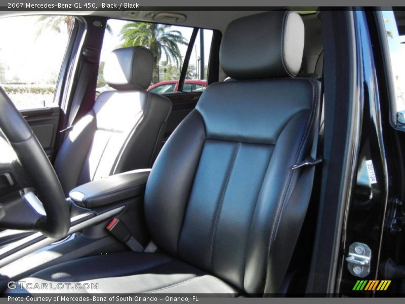 Black / Black 2007 Mercedes-Benz GL 450