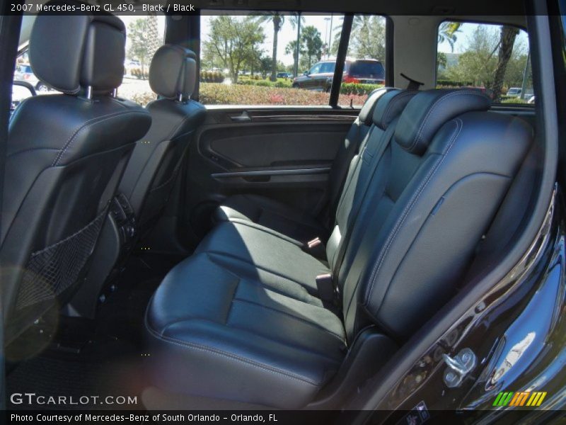 Black / Black 2007 Mercedes-Benz GL 450