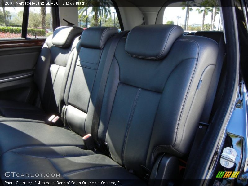 Black / Black 2007 Mercedes-Benz GL 450