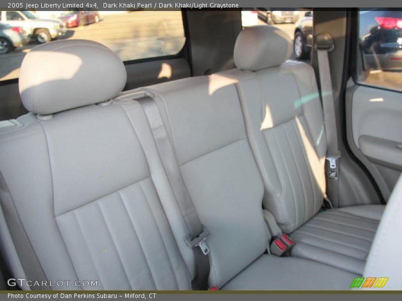 Dark Khaki Pearl / Dark Khaki/Light Graystone 2005 Jeep Liberty Limited 4x4