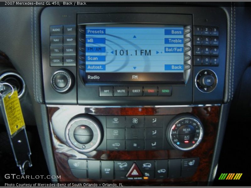 Black / Black 2007 Mercedes-Benz GL 450