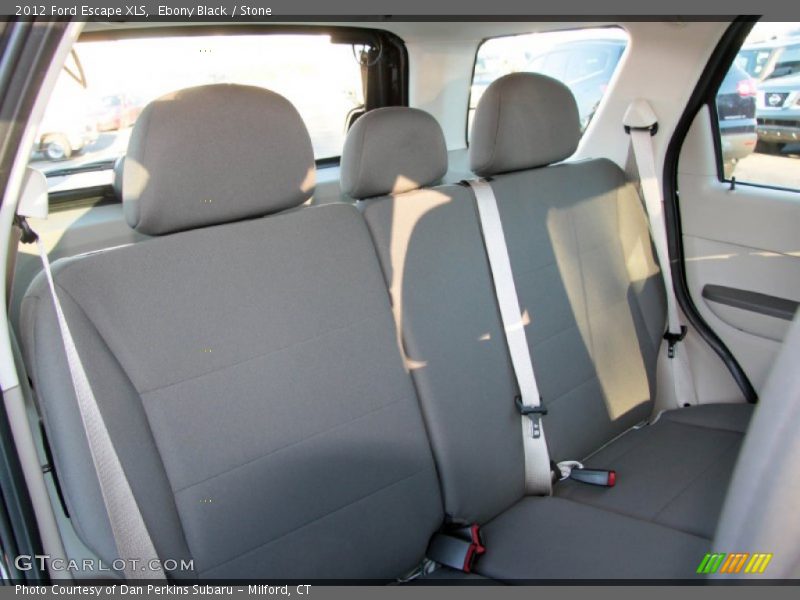 Ebony Black / Stone 2012 Ford Escape XLS