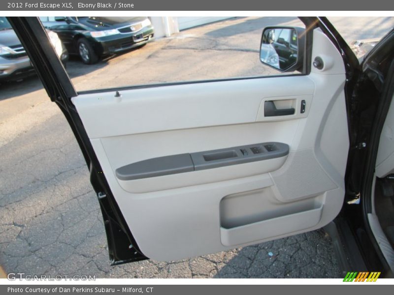 Ebony Black / Stone 2012 Ford Escape XLS