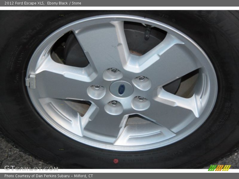 Ebony Black / Stone 2012 Ford Escape XLS