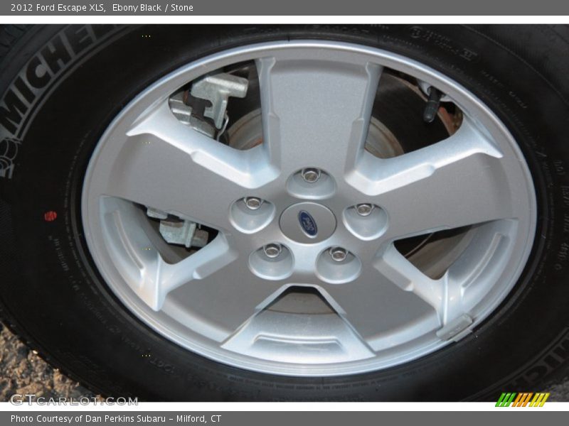 Ebony Black / Stone 2012 Ford Escape XLS