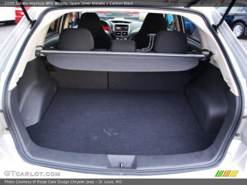 Spark Silver Metallic / Carbon Black 2008 Subaru Impreza WRX Wagon