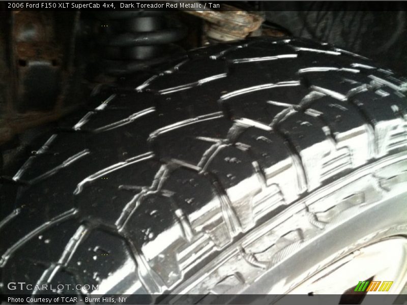 Dark Toreador Red Metallic / Tan 2006 Ford F150 XLT SuperCab 4x4