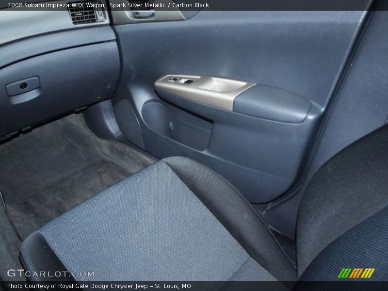 Spark Silver Metallic / Carbon Black 2008 Subaru Impreza WRX Wagon