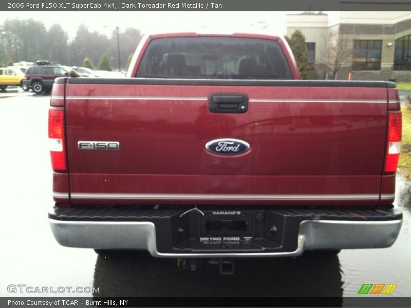 Dark Toreador Red Metallic / Tan 2006 Ford F150 XLT SuperCab 4x4