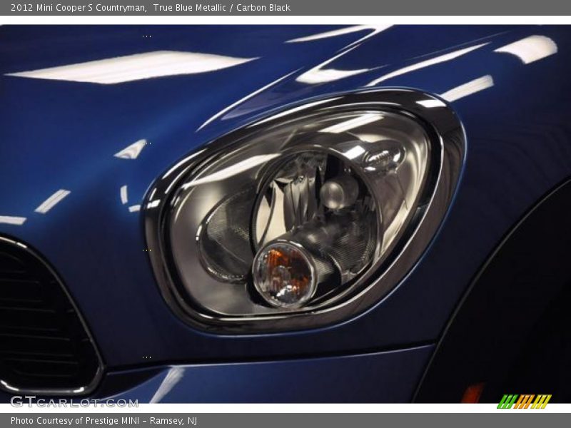 True Blue Metallic / Carbon Black 2012 Mini Cooper S Countryman