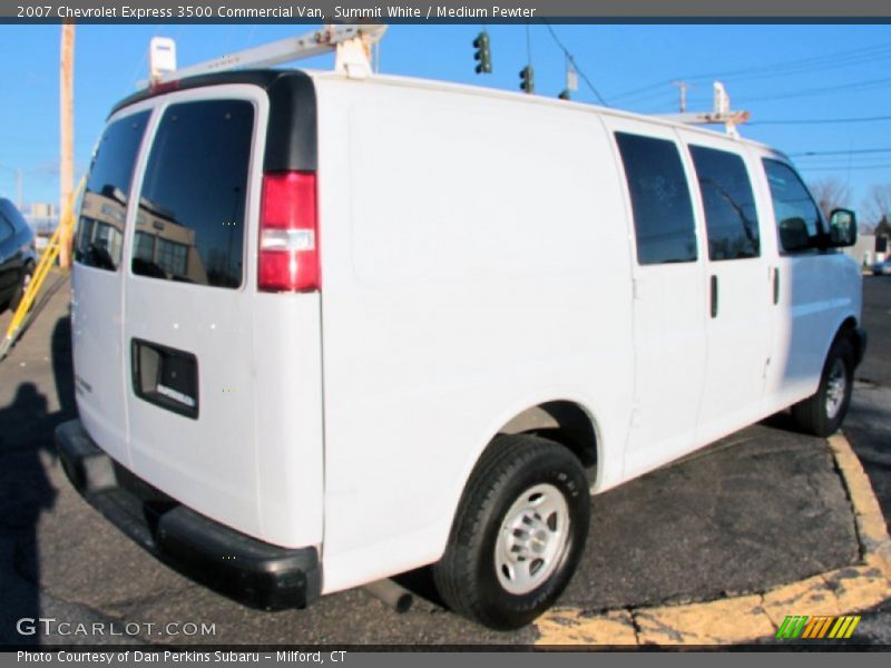 Summit White / Medium Pewter 2007 Chevrolet Express 3500 Commercial Van
