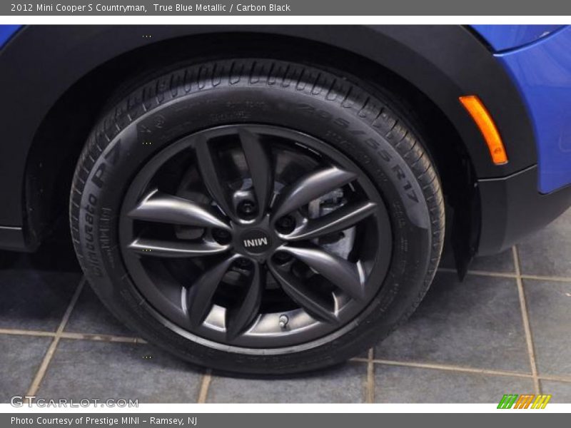 True Blue Metallic / Carbon Black 2012 Mini Cooper S Countryman