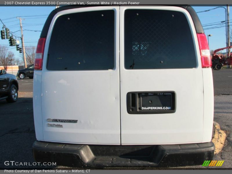 Summit White / Medium Pewter 2007 Chevrolet Express 3500 Commercial Van