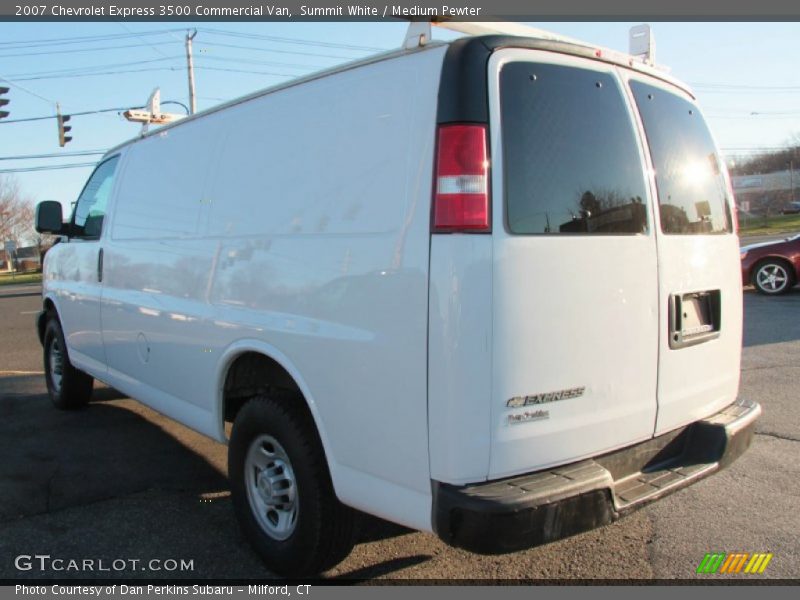 Summit White / Medium Pewter 2007 Chevrolet Express 3500 Commercial Van