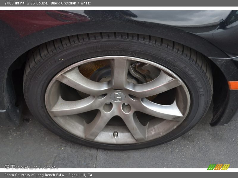 Black Obsidian / Wheat 2005 Infiniti G 35 Coupe