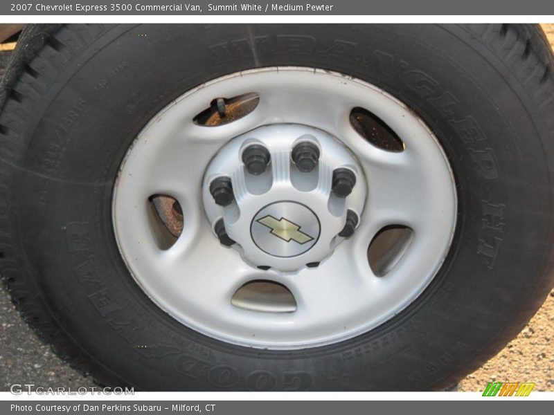 Summit White / Medium Pewter 2007 Chevrolet Express 3500 Commercial Van