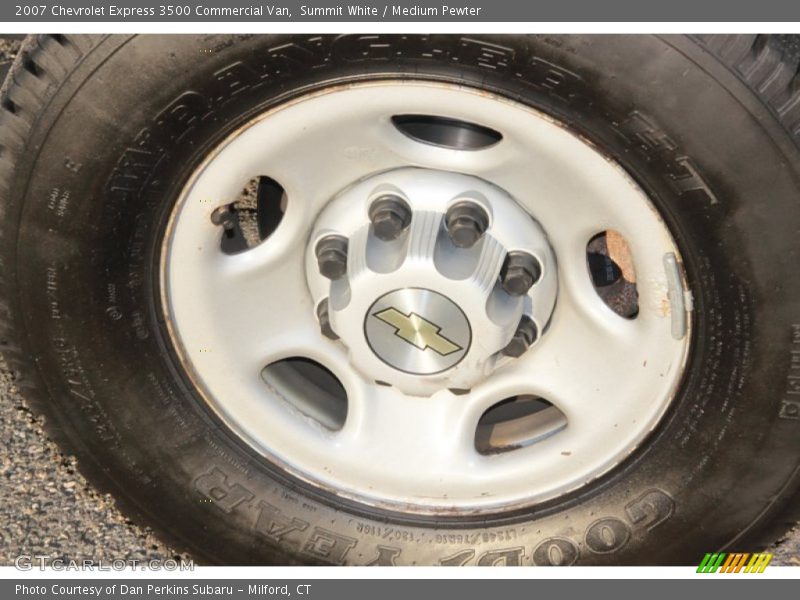 Summit White / Medium Pewter 2007 Chevrolet Express 3500 Commercial Van
