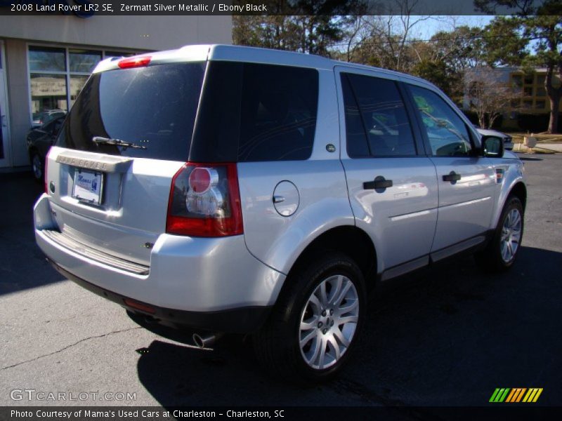 Zermatt Silver Metallic / Ebony Black 2008 Land Rover LR2 SE