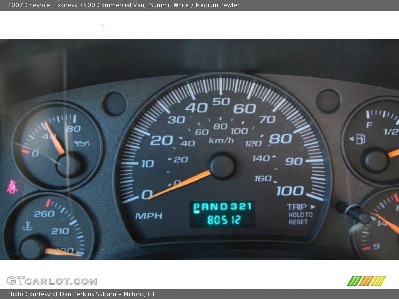 Summit White / Medium Pewter 2007 Chevrolet Express 3500 Commercial Van