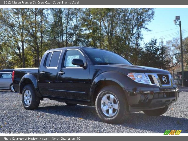 Super Black / Steel 2012 Nissan Frontier SV Crew Cab