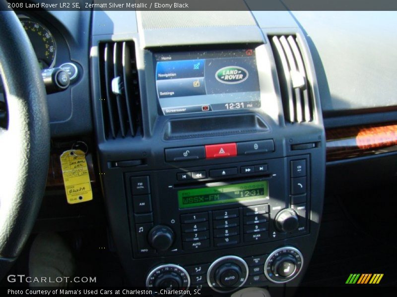 Zermatt Silver Metallic / Ebony Black 2008 Land Rover LR2 SE