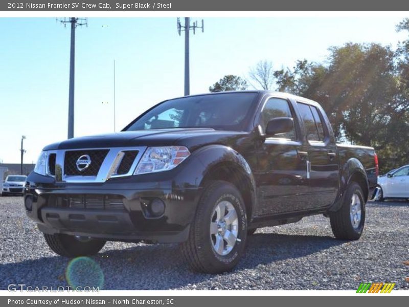 Super Black / Steel 2012 Nissan Frontier SV Crew Cab