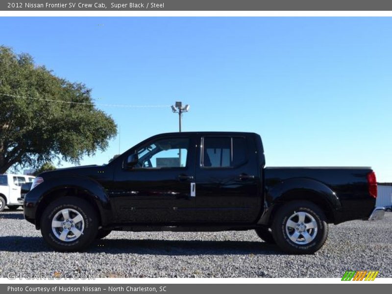 Super Black / Steel 2012 Nissan Frontier SV Crew Cab