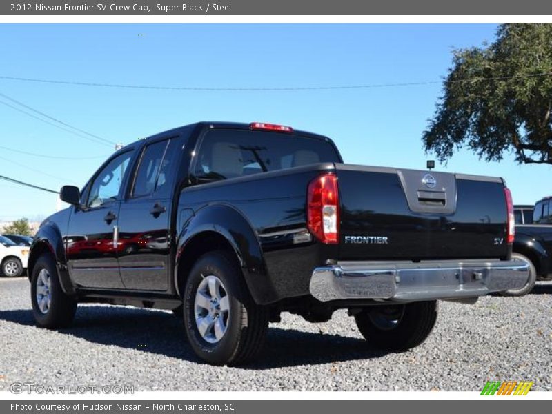 Super Black / Steel 2012 Nissan Frontier SV Crew Cab