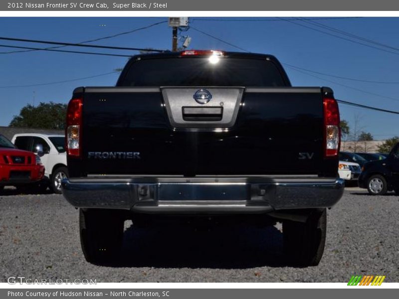 Super Black / Steel 2012 Nissan Frontier SV Crew Cab