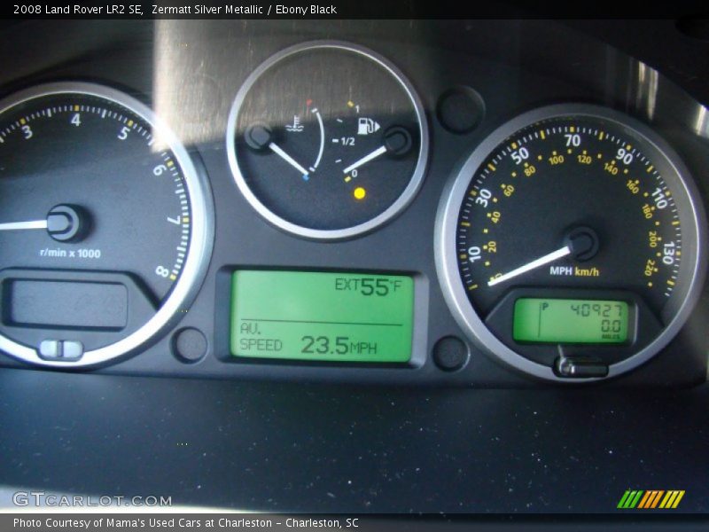 Zermatt Silver Metallic / Ebony Black 2008 Land Rover LR2 SE