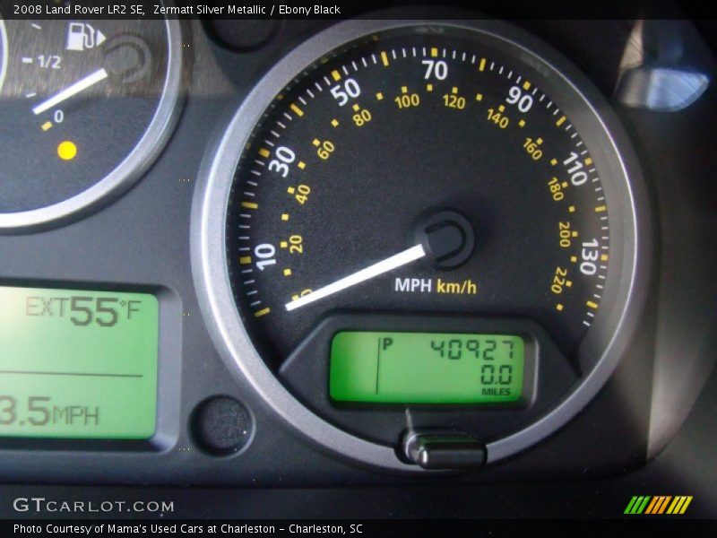 Zermatt Silver Metallic / Ebony Black 2008 Land Rover LR2 SE