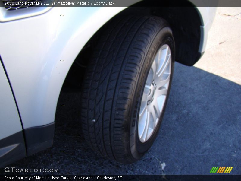 Zermatt Silver Metallic / Ebony Black 2008 Land Rover LR2 SE