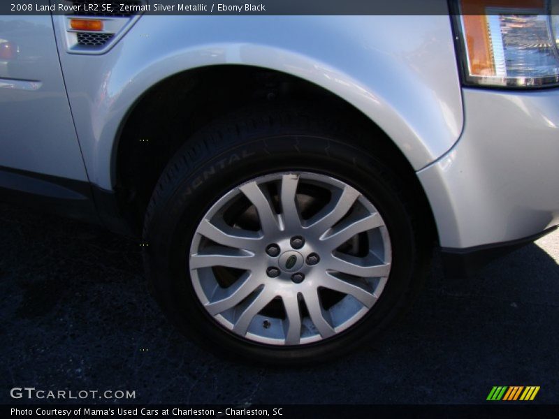 Zermatt Silver Metallic / Ebony Black 2008 Land Rover LR2 SE