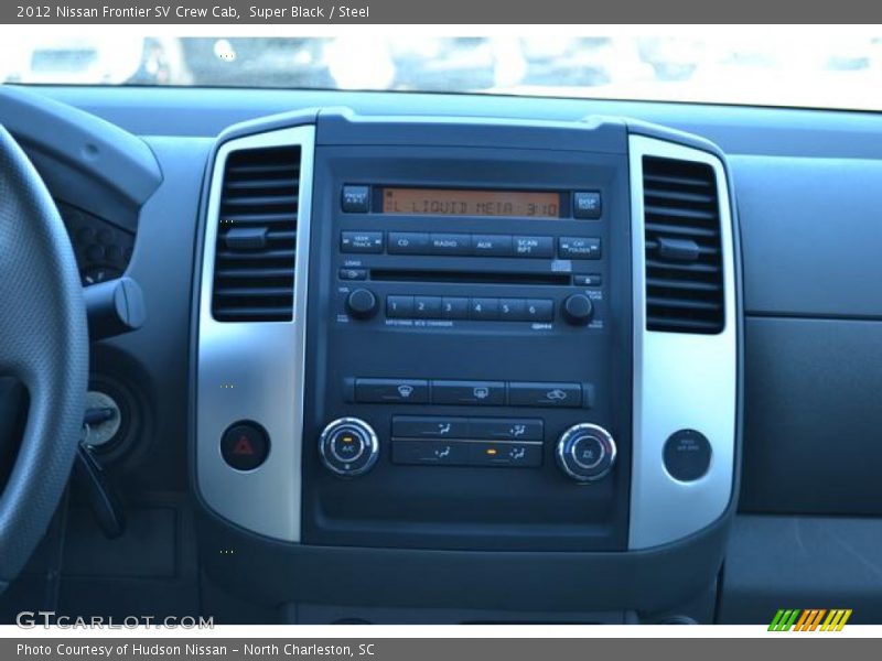 Super Black / Steel 2012 Nissan Frontier SV Crew Cab