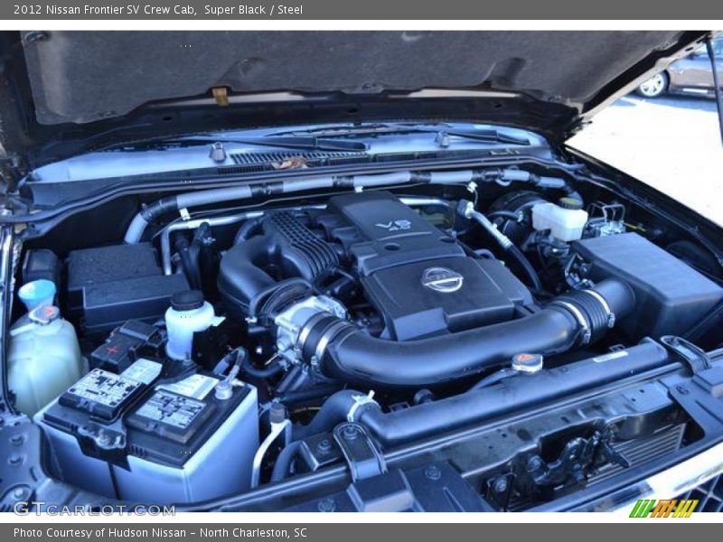 Super Black / Steel 2012 Nissan Frontier SV Crew Cab