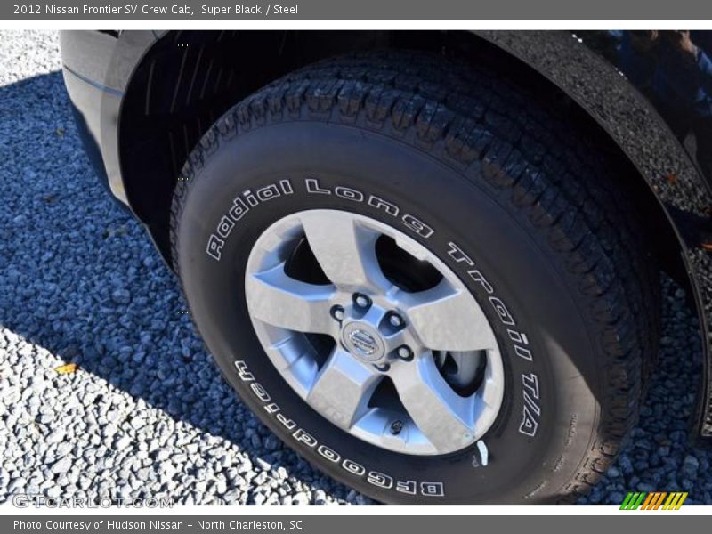 Super Black / Steel 2012 Nissan Frontier SV Crew Cab