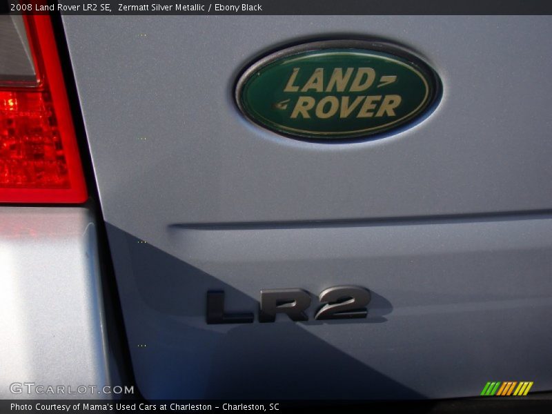 Zermatt Silver Metallic / Ebony Black 2008 Land Rover LR2 SE