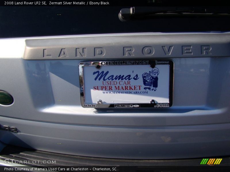 Zermatt Silver Metallic / Ebony Black 2008 Land Rover LR2 SE