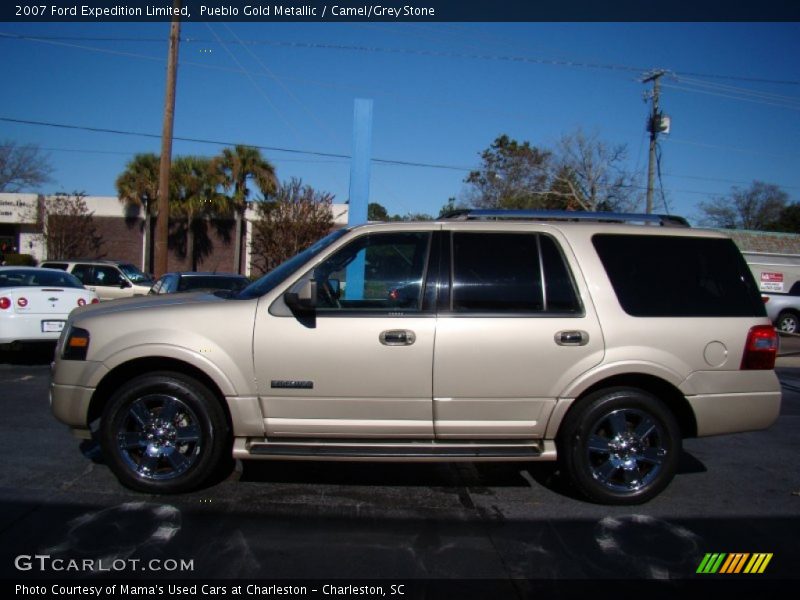 Pueblo Gold Metallic / Camel/Grey Stone 2007 Ford Expedition Limited