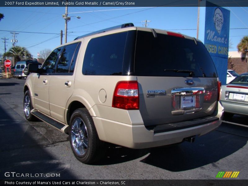 Pueblo Gold Metallic / Camel/Grey Stone 2007 Ford Expedition Limited