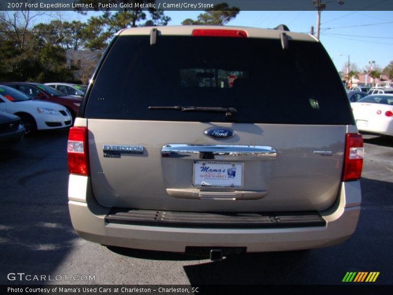Pueblo Gold Metallic / Camel/Grey Stone 2007 Ford Expedition Limited