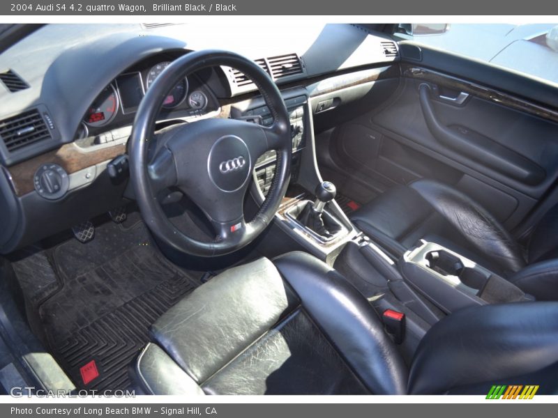Brilliant Black / Black 2004 Audi S4 4.2 quattro Wagon
