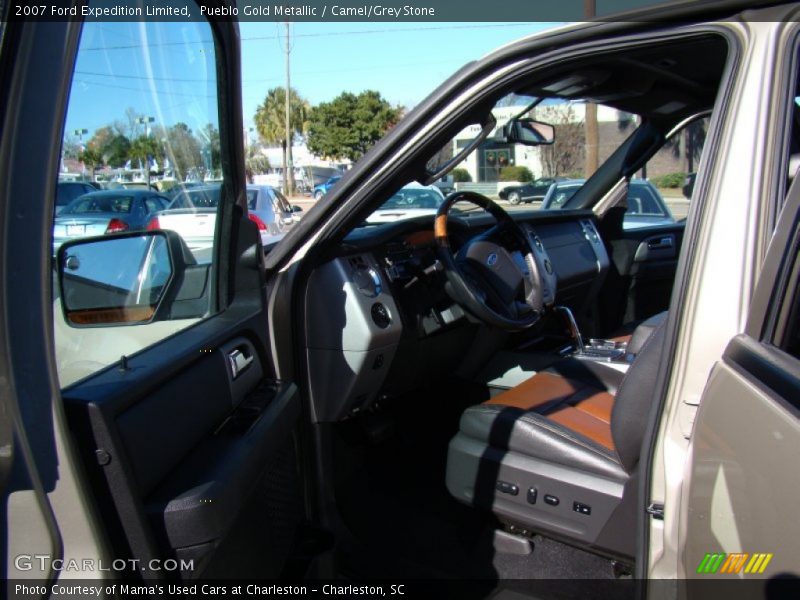 Pueblo Gold Metallic / Camel/Grey Stone 2007 Ford Expedition Limited