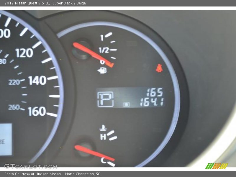 Super Black / Beige 2012 Nissan Quest 3.5 LE