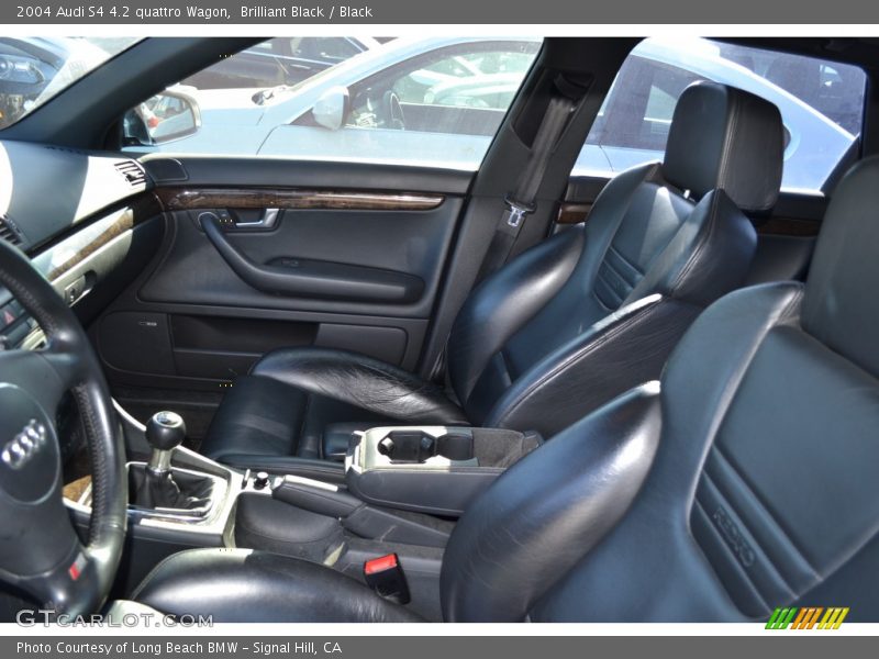 Brilliant Black / Black 2004 Audi S4 4.2 quattro Wagon