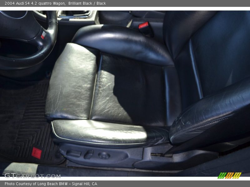 Brilliant Black / Black 2004 Audi S4 4.2 quattro Wagon