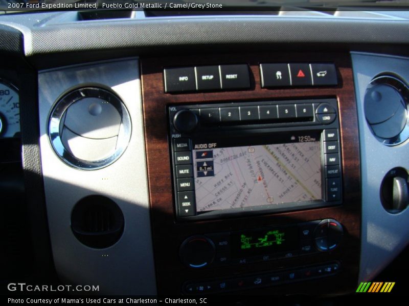 Pueblo Gold Metallic / Camel/Grey Stone 2007 Ford Expedition Limited