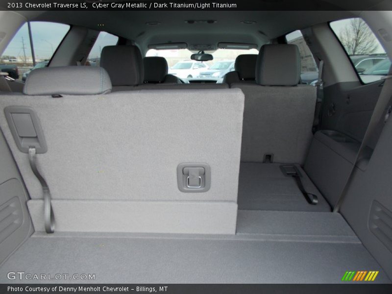 Cyber Gray Metallic / Dark Titanium/Light Titanium 2013 Chevrolet Traverse LS