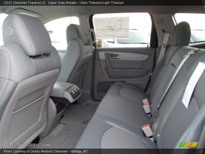 Cyber Gray Metallic / Dark Titanium/Light Titanium 2013 Chevrolet Traverse LS